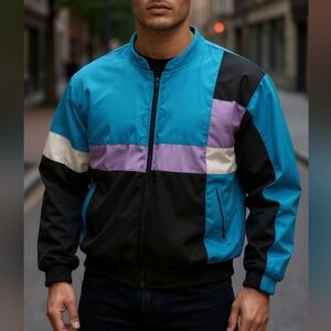 Christain DIOR Colorblock Men's Jacket
